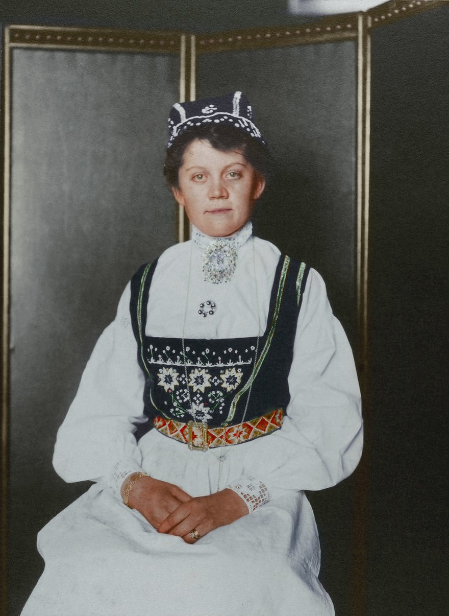 Abiti femminili norvegesi nel 1900