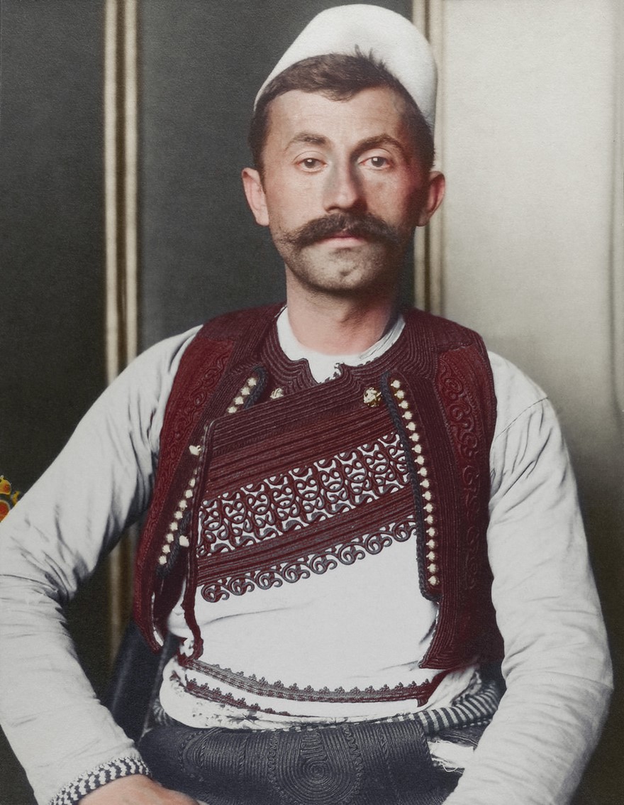 Soldato albanese nel 1900