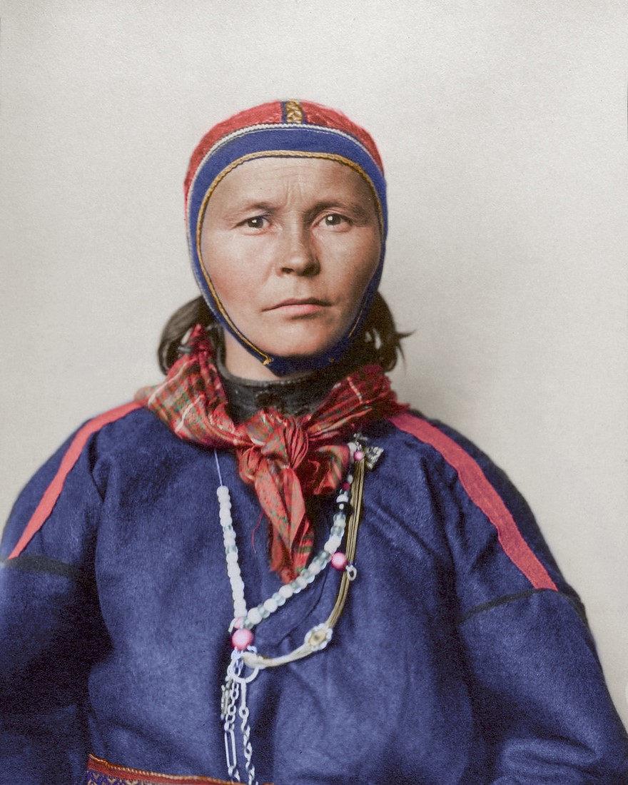 Vestiti di una donna lappone (1910)