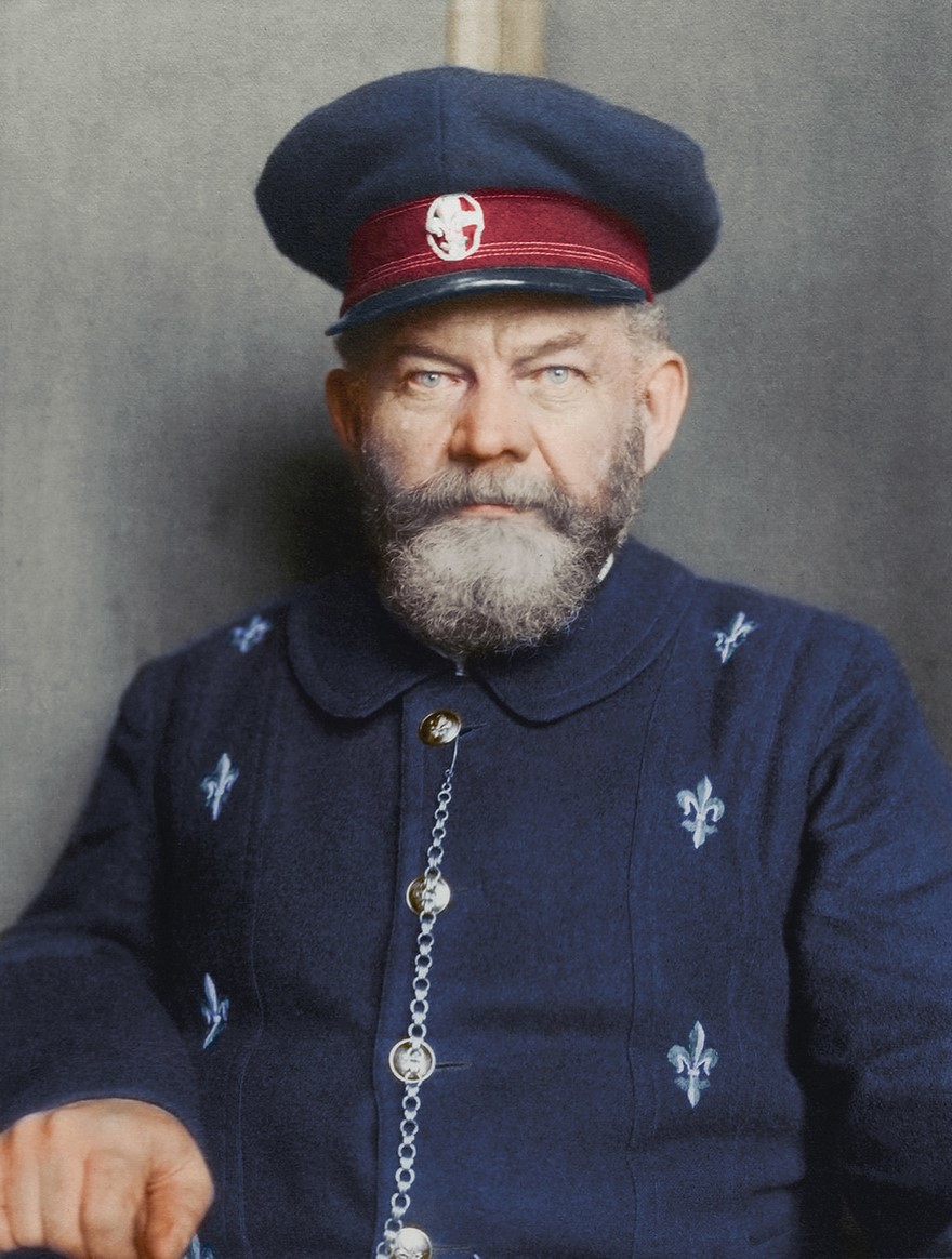 Vestiti di un uomo danese nel 1909