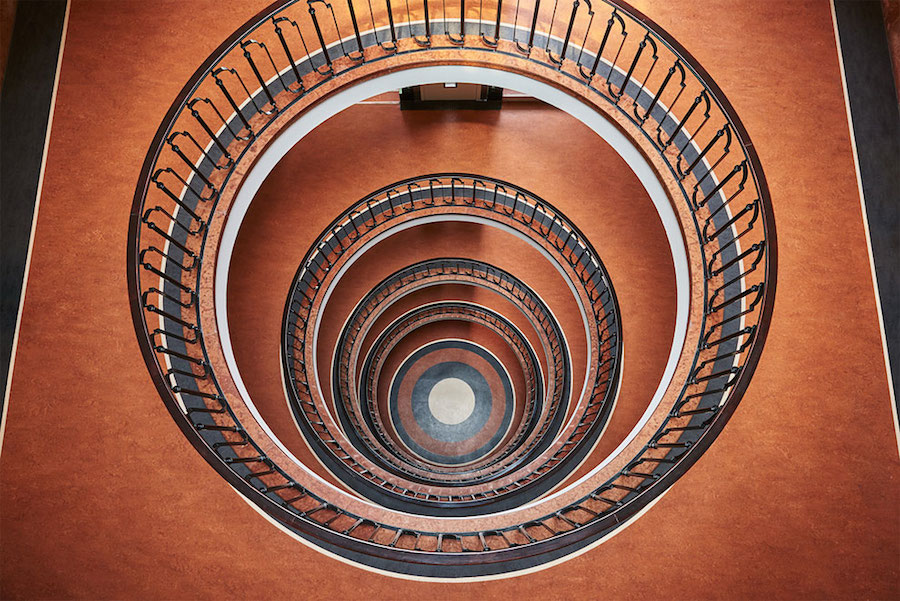 geometria delle scalinate di Budapest
