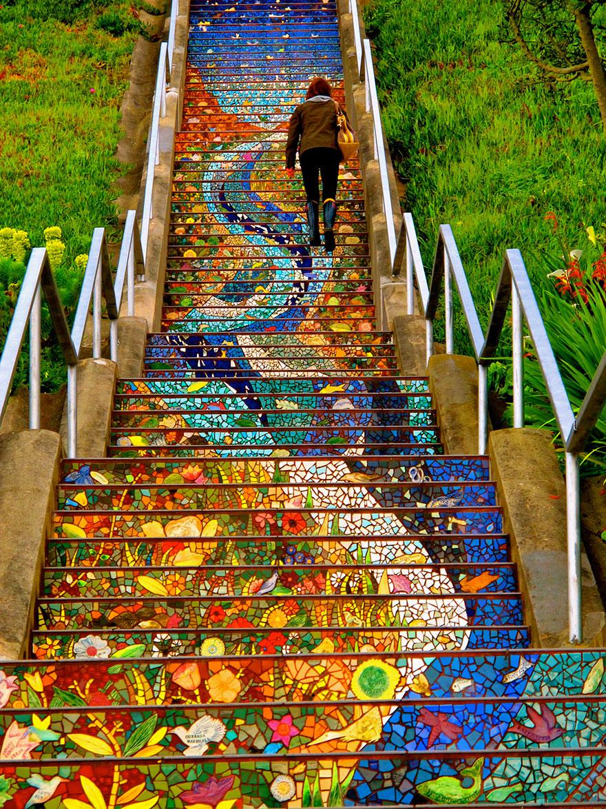 scale dipinte