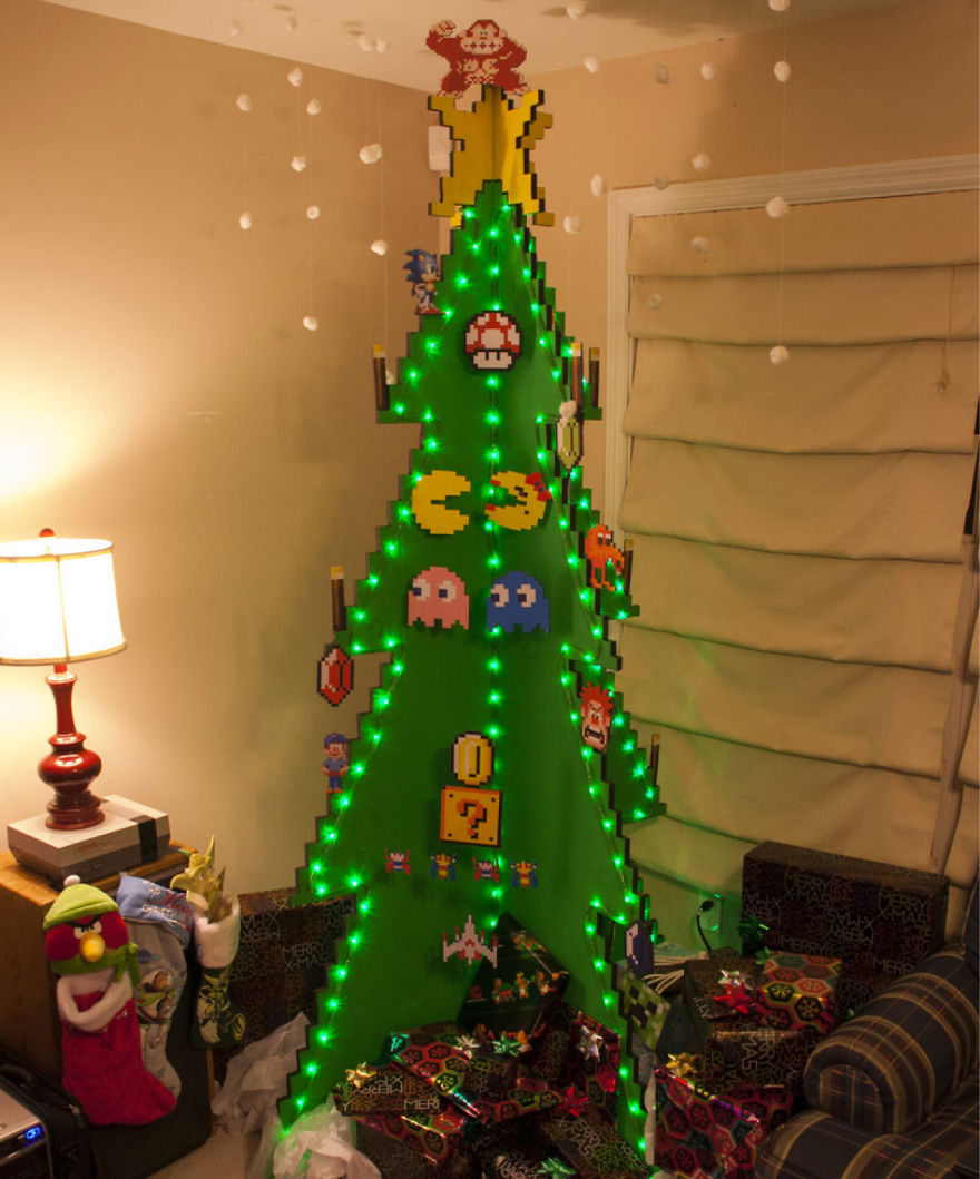 alberi di natale originali videogiochi