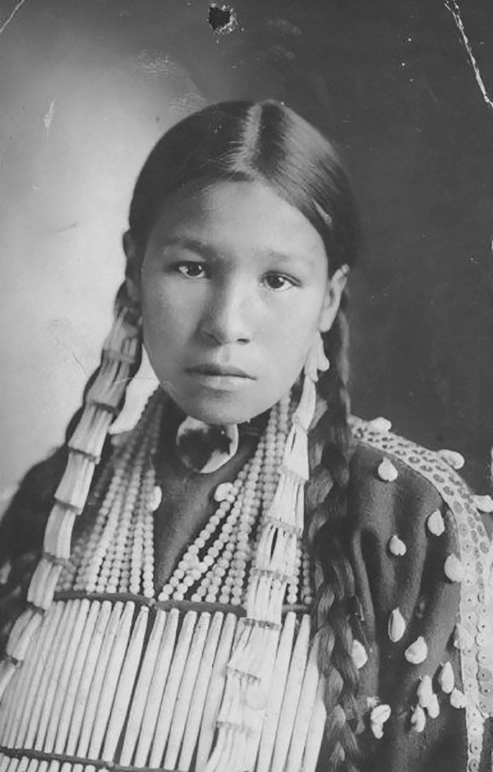 Ragazza dei Lakota