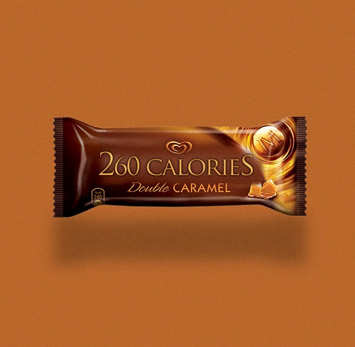 Calorie Magnum Double Caramel