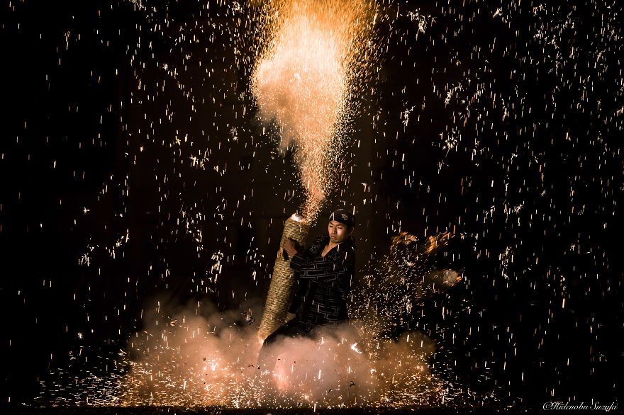 fuochi d'artificio in Giappone