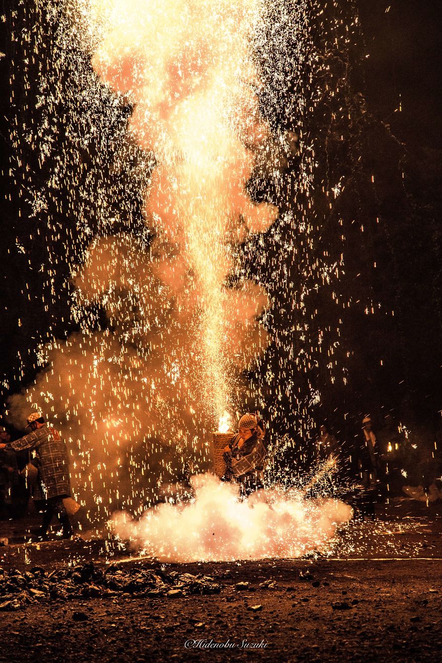 fuochi d'artificio in Giappone