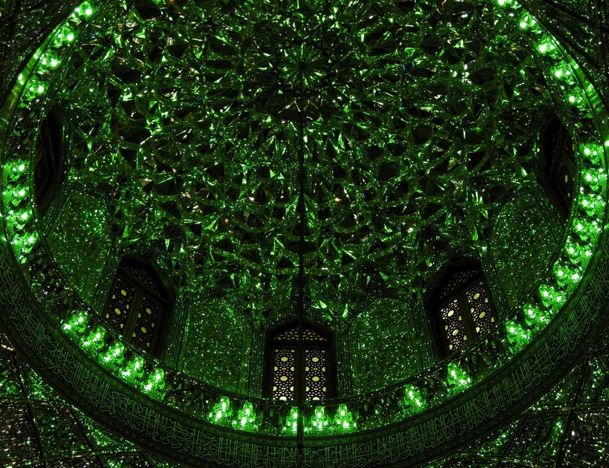 shah cheragh moschea, re della luce