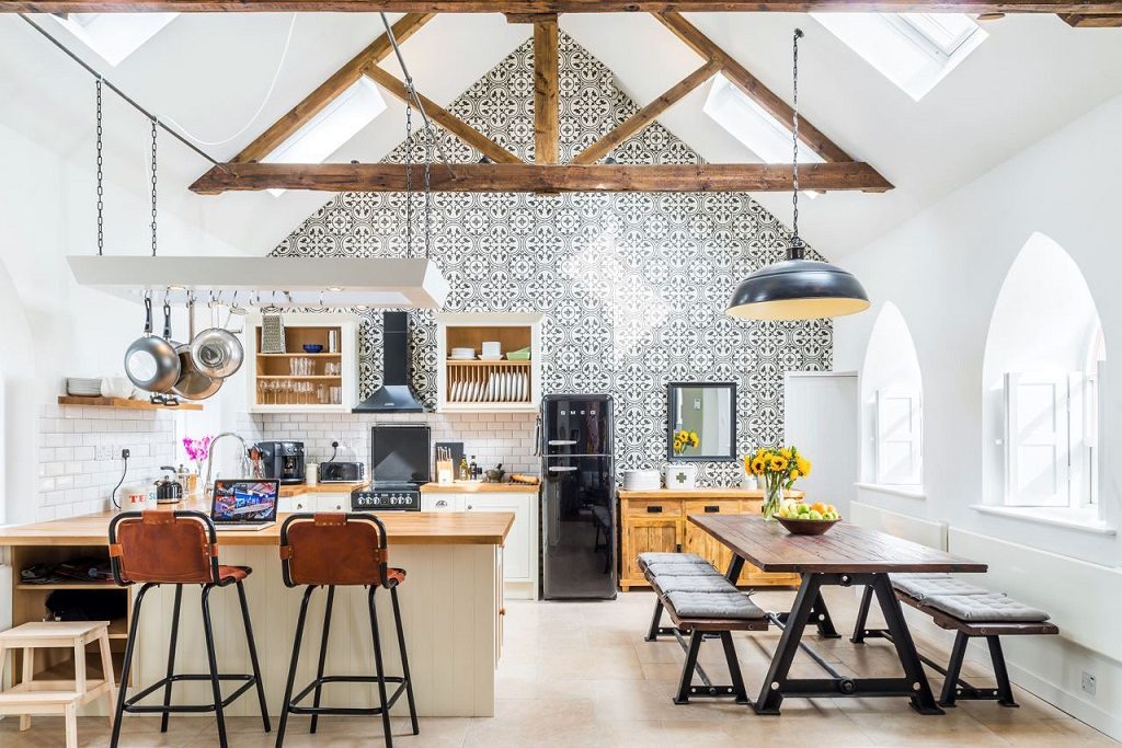 Un appartamento nella campagna inglese che si può affittare su Airbnb