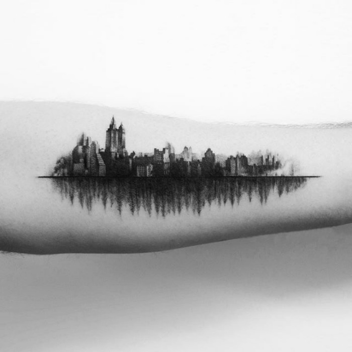 tatuaggi architettura