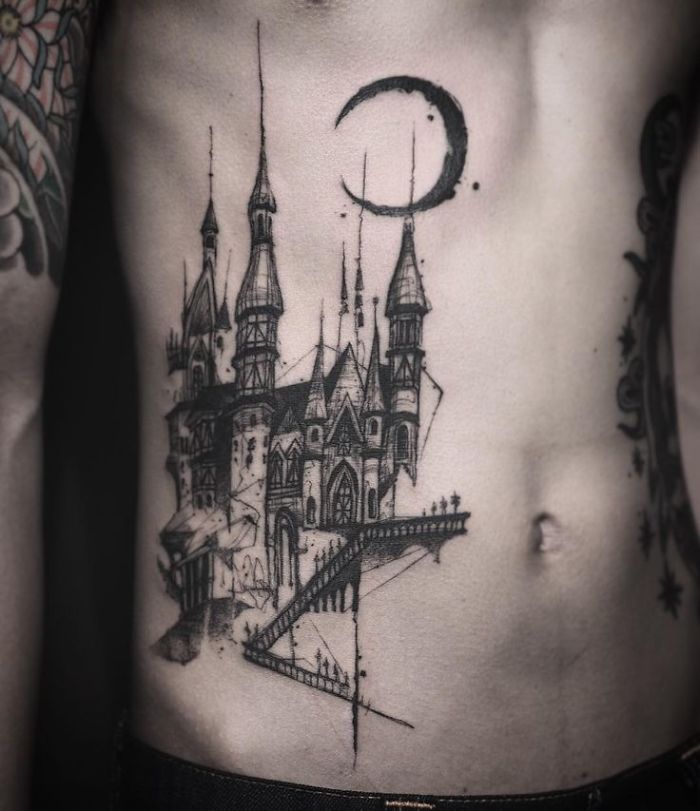 tatuaggi architettura