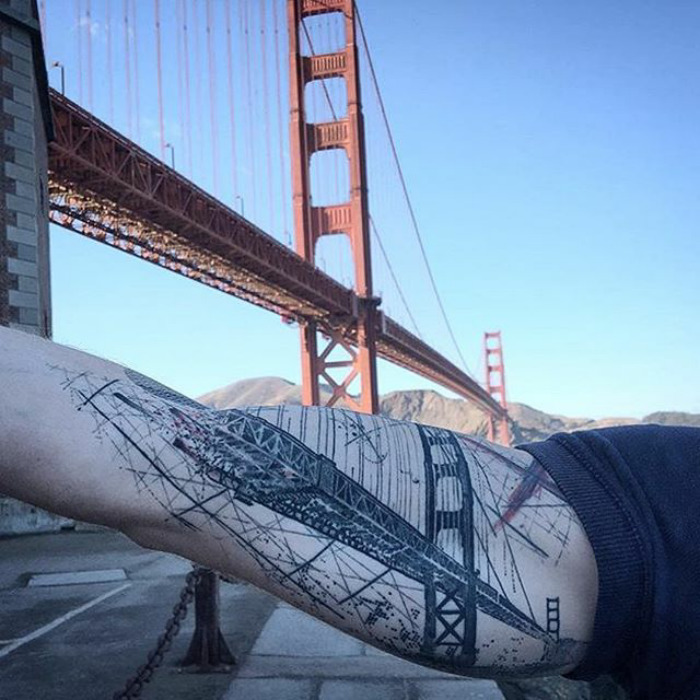 tatuaggi architettura