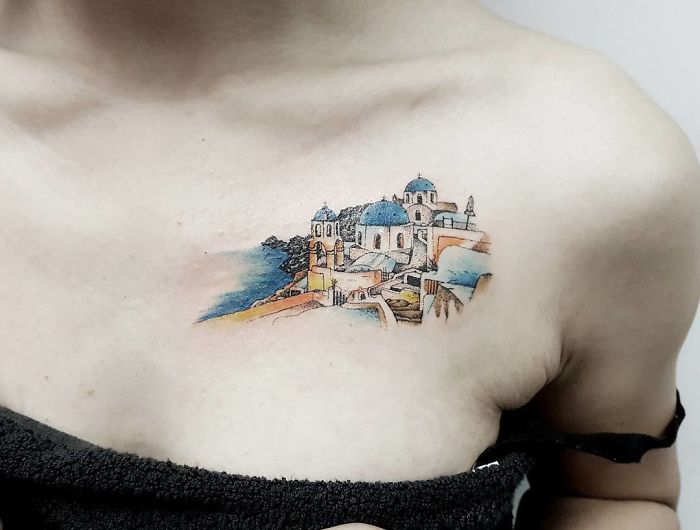 tatuaggi architettura
