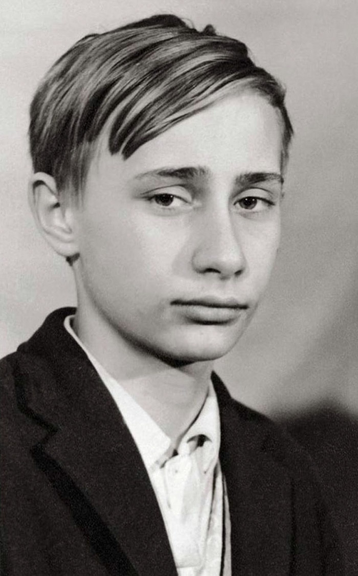 Vladimir Putin da bambino, 1966