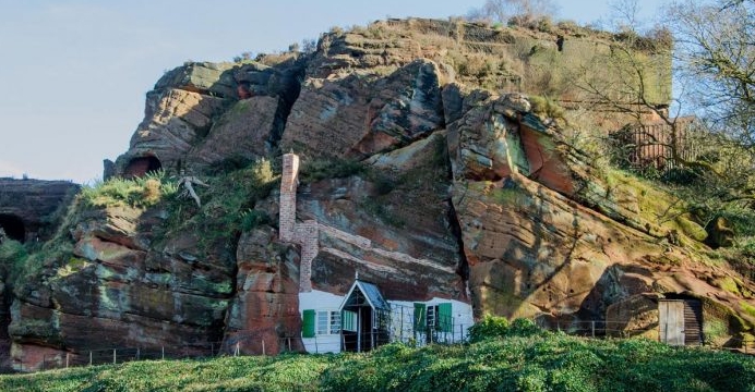 case nella roccia di kinver edge