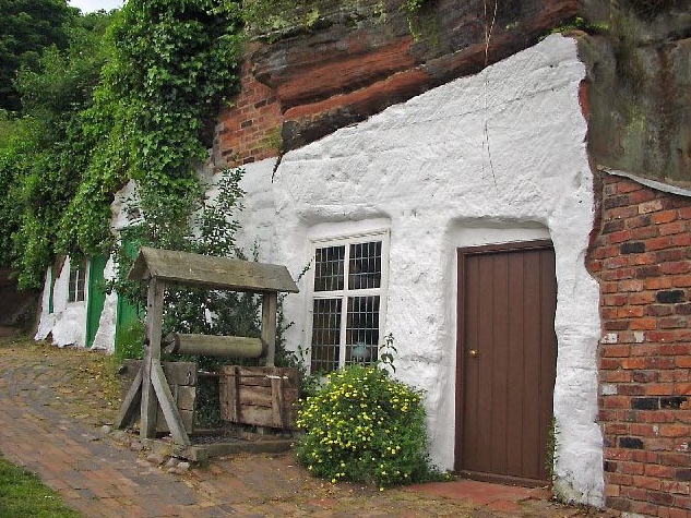 case nella roccia di kinver edge