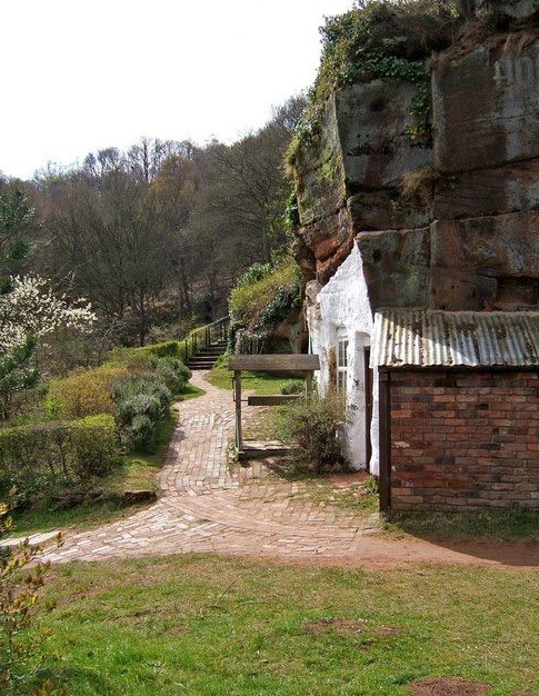 case nella roccia di kinver edge