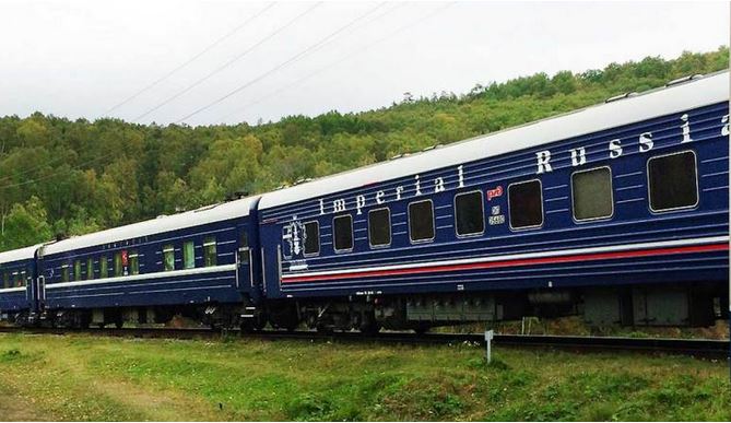 Lussuoso treno sulla Transiberiana