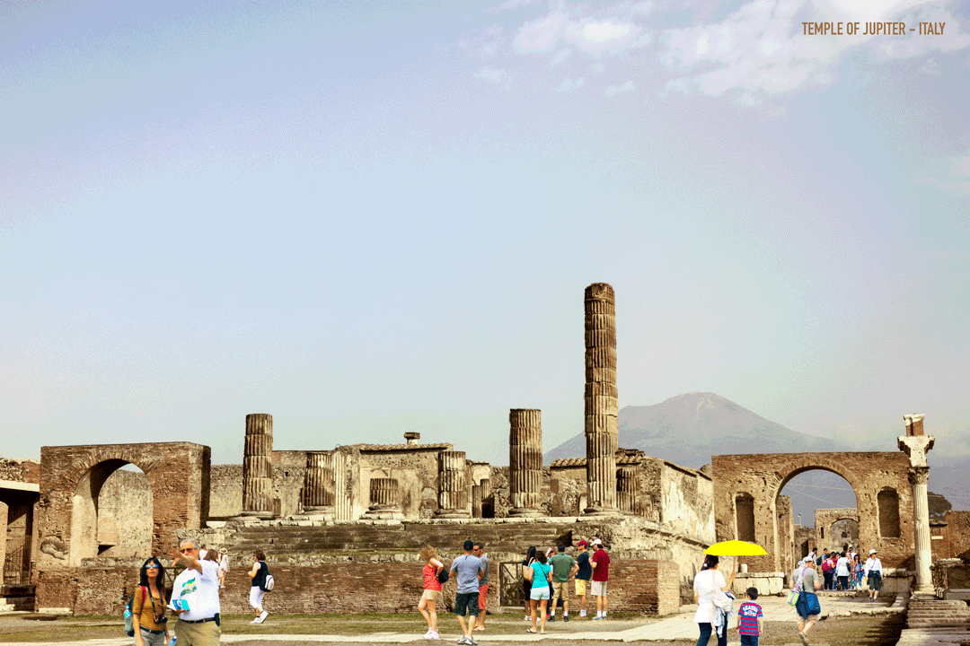 Il Tempio di Giove di Pompei, Italia, 200 a.C.