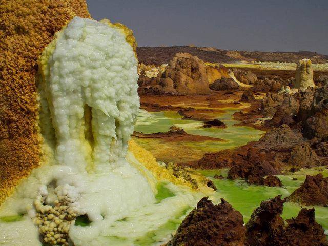 dallol, il luogo meno ospitale della Terra