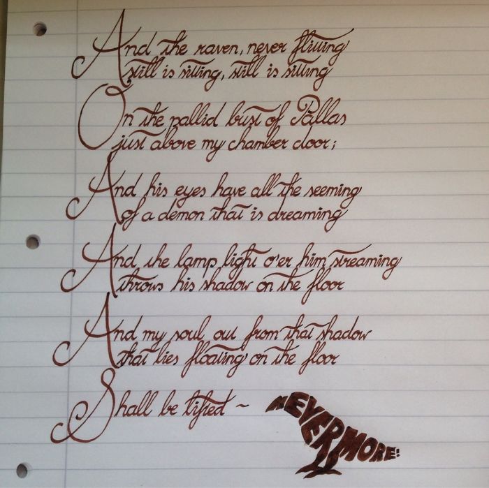 Esempi di bella calligrafia