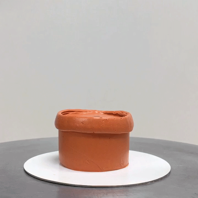 Le decorazioni di crema di burro a forma di piante grasse di Leslie Vigil