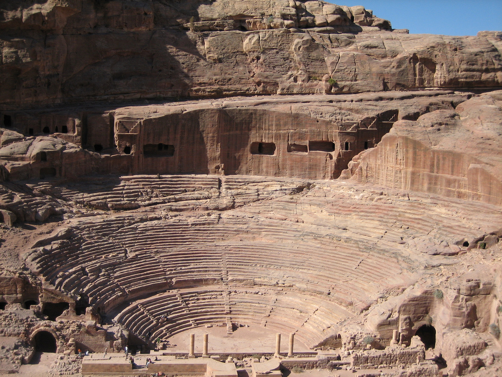 Il teatro  di Petra