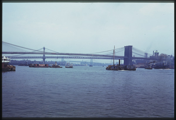 New York negli anni '40, foto a colori