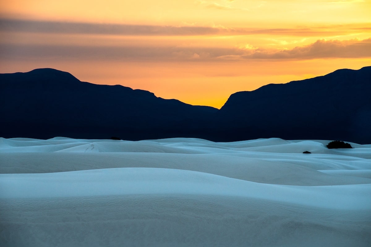 White Sands, dune nel New Mexico