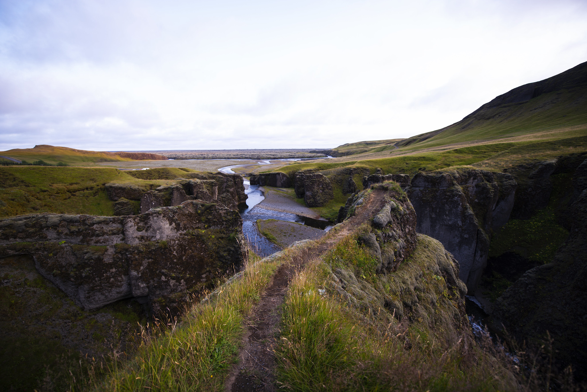 Fjaðrárgljúfur, Islanda