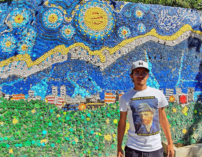 eco-murale Venezuela Oscar Olivares