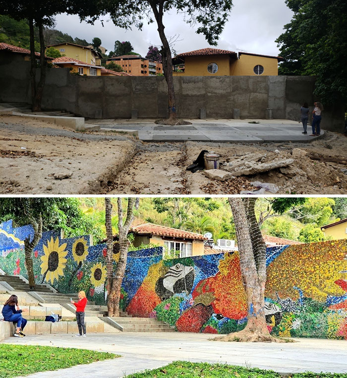 eco-murale Venezuela Oscar Olivares