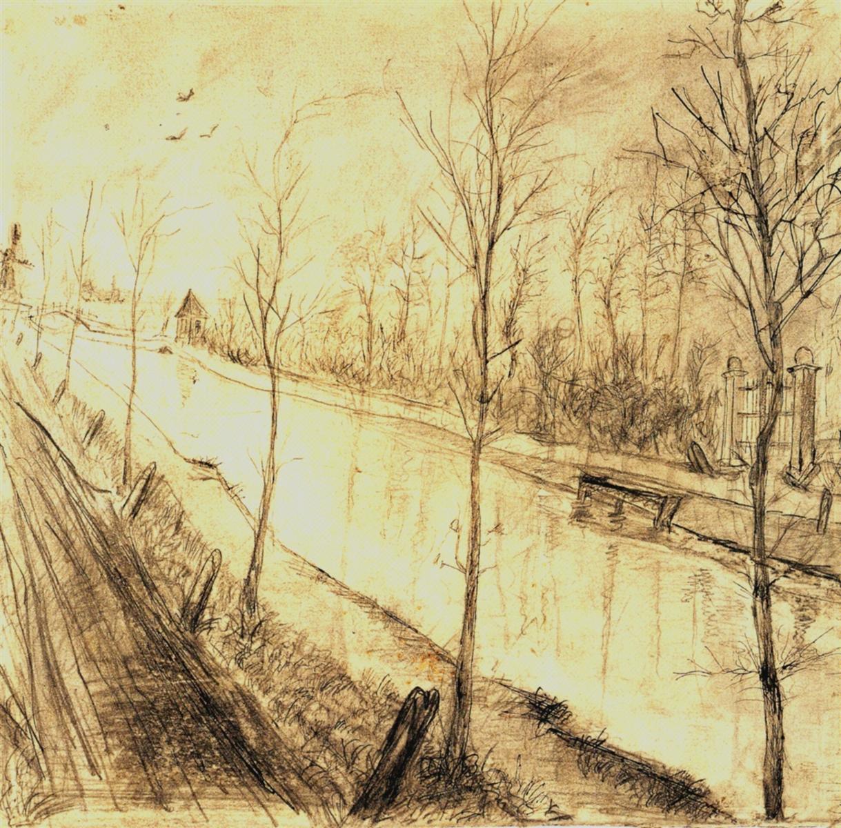 Canale (1873), Van Gogh