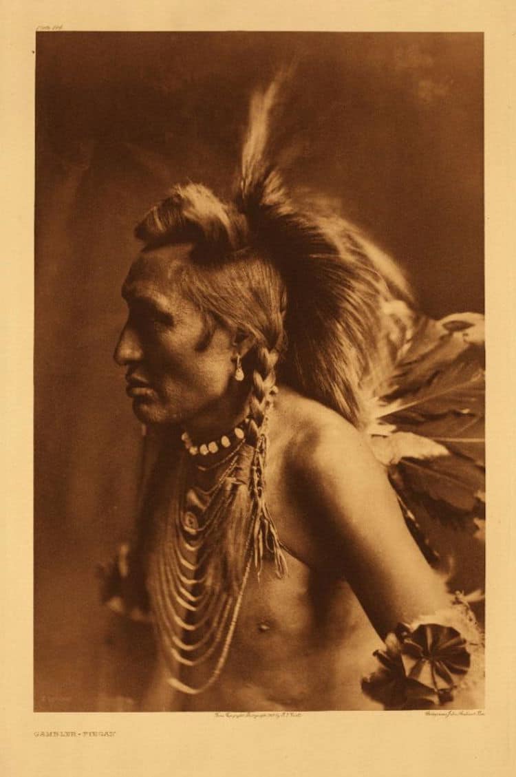 Edward Curtis, ritratti di Nativi Americani