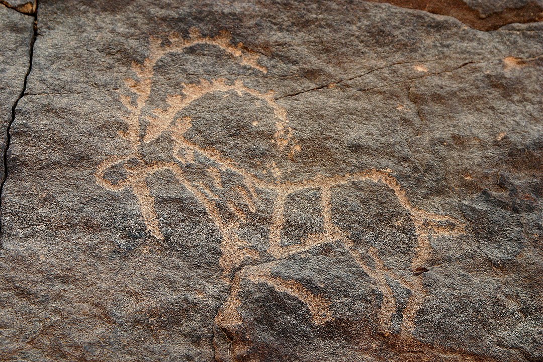 Petroglifo a Bir Hima