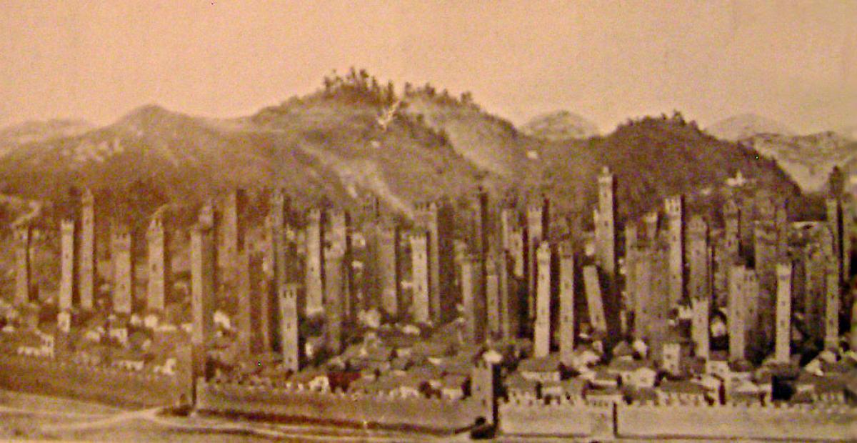 L'incredibile skyline della Bologna medievale le 180 torri erano