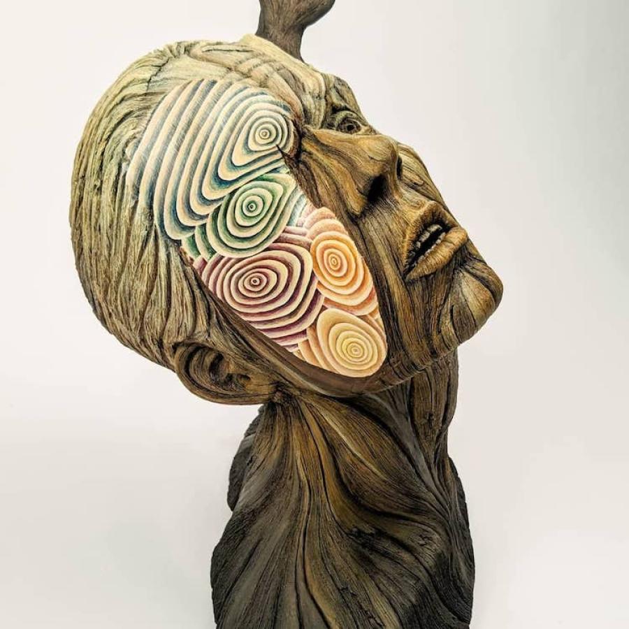 Le illusionistiche sculture di Christopher David White esplorano la