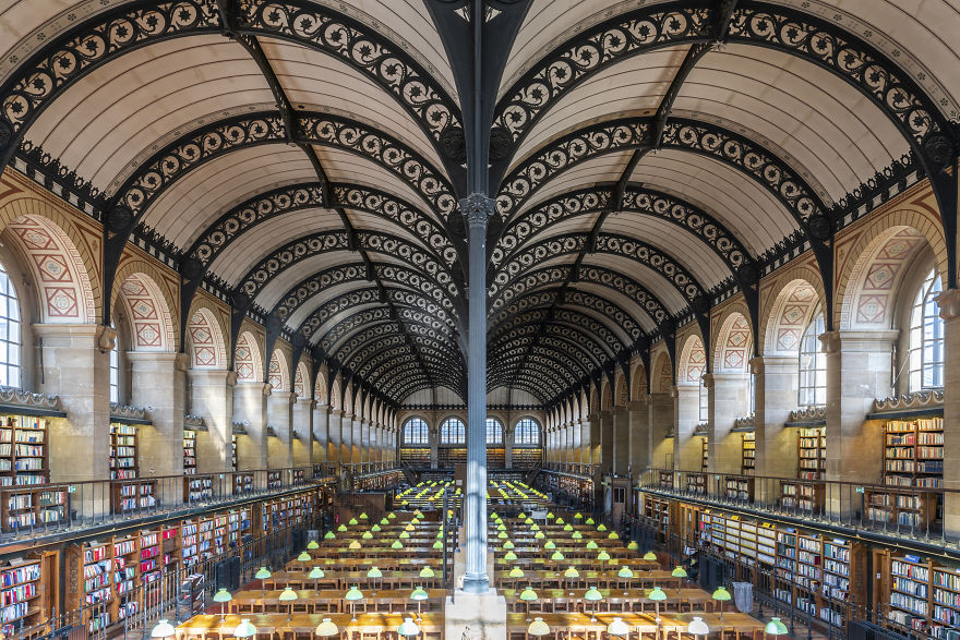 Biblioteca Saint Genevieve, Parigi