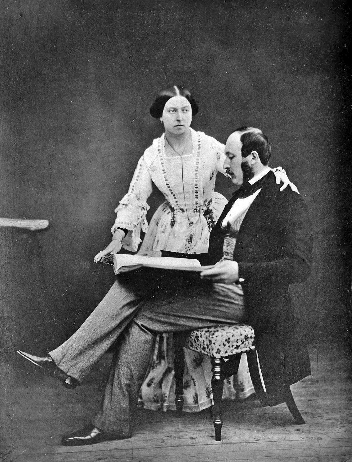 La Regina Vittoria e il principe Alberto