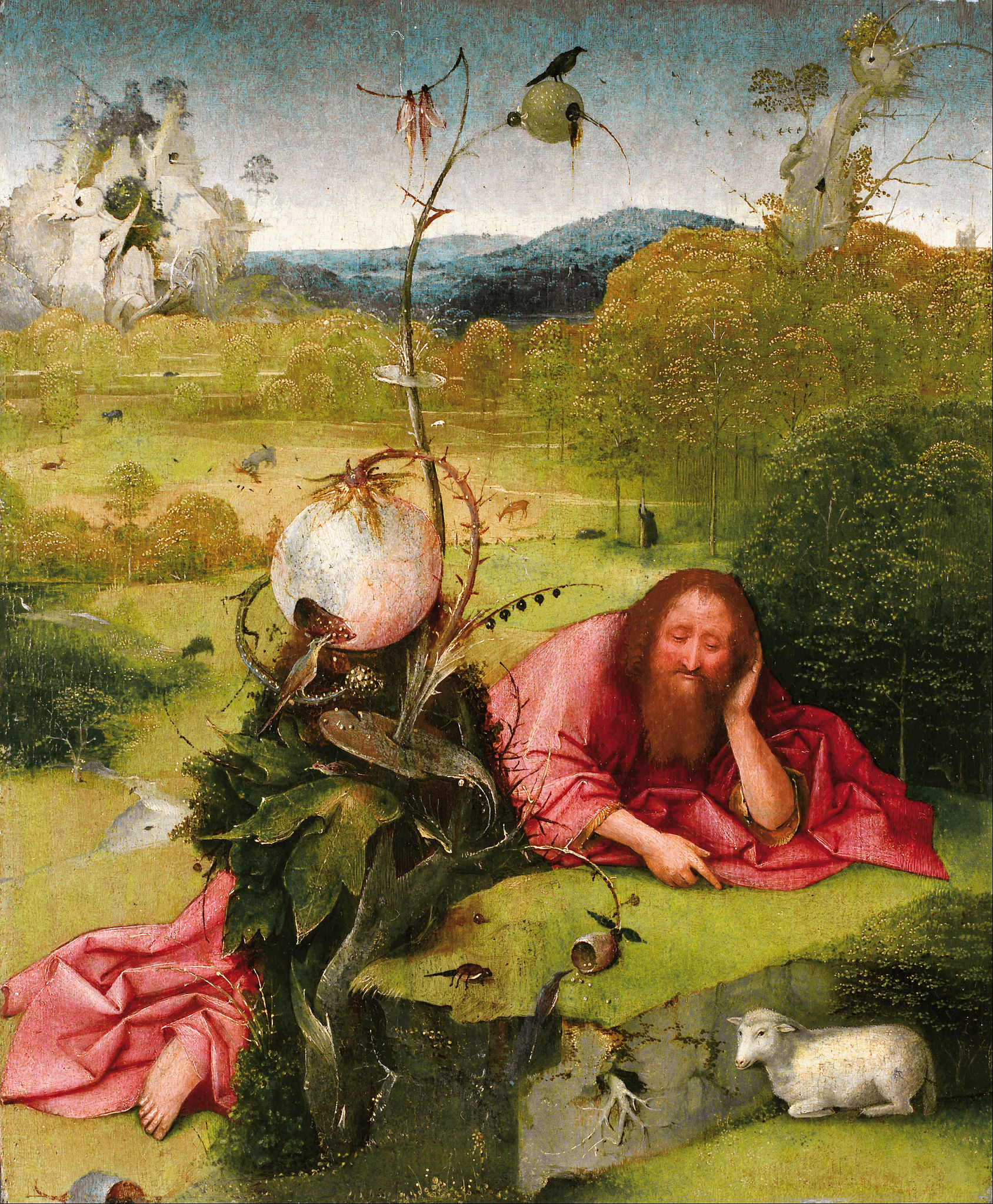 San Giovanni Battista in meditazione di Hieronymus Bosch